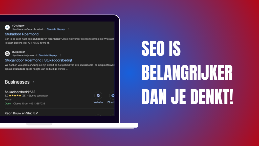 Waarom SEO belangrijk is voor je website